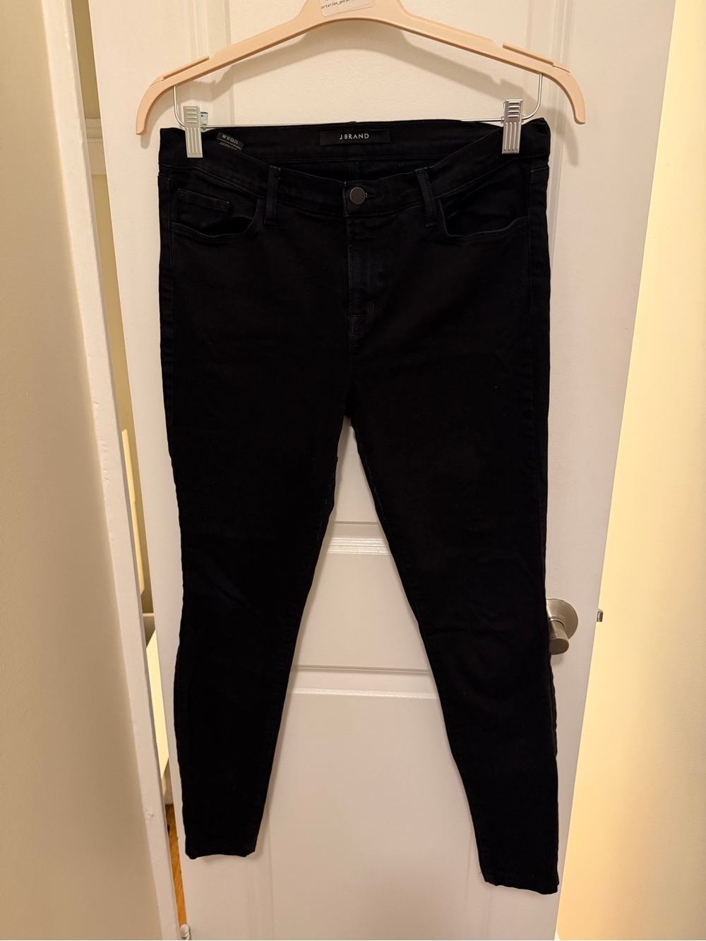 J Brand High-Rise Black Women's Skinny Jeans